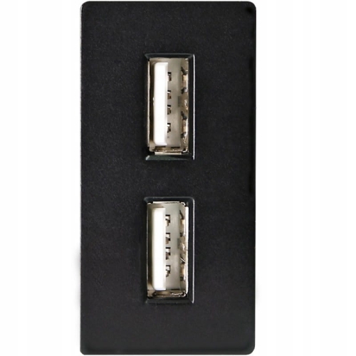 Modul Priză Dublă Încărcător USB 2.4A Pentru Rame