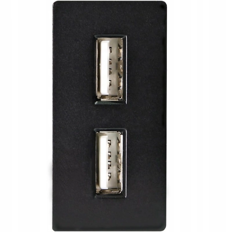 Modul Priză Dublă Încărcător USB 2.4A Pentru Rame