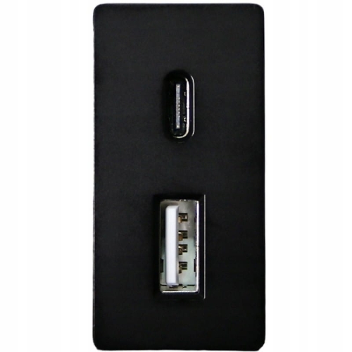 Modul Încărcător Priză 2 X USB A+C 20 WAT Pentru Rame