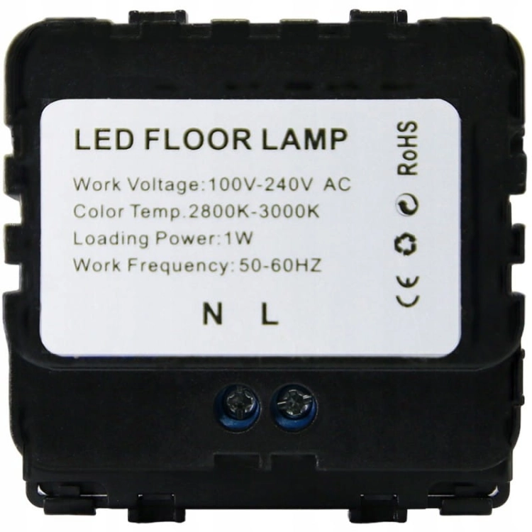 Modul Lampă LED Pentru Scări Pardoseală Perete 1W Caldă Gri Pentru Rame