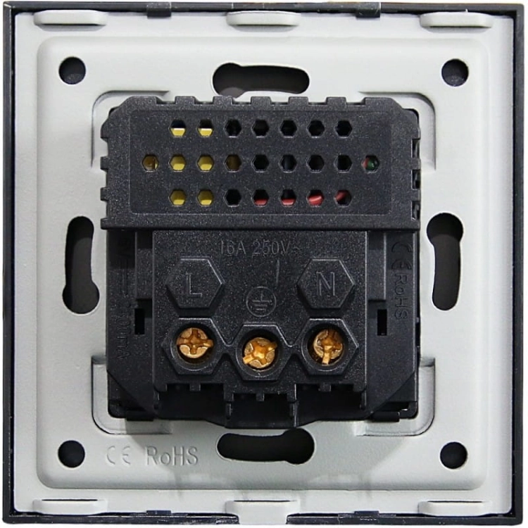 Priză Cu Pin Albă Din Sticlă + Încărcător Dublu USB A+A 2.4A