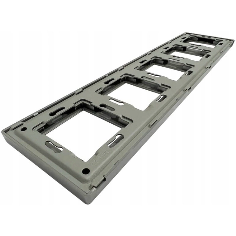 Ramă Plastică Gri Cu 5 Posturi Pentru Module