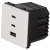 Modul Priză Încărcător Triplu Alb USB 65W A+C+C Pentru Rame