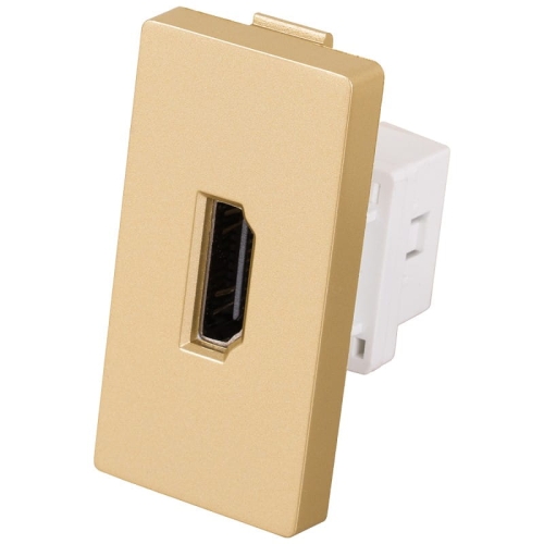 Modul Conector Priză HDMI Aurie Pentru Rame