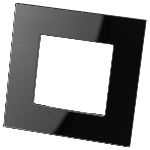 Ramă Din Sticlă Simplă Neagră Pentru Module MIUUN