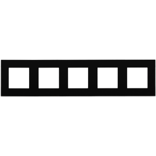 Ramă Cinciplă Din Sticlă Neagră Pentru Module MIUUN