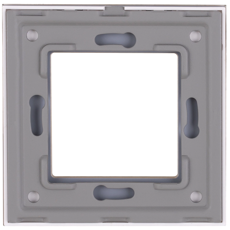 Ramă Simplă Neagră Efect Marmură Pentru Module