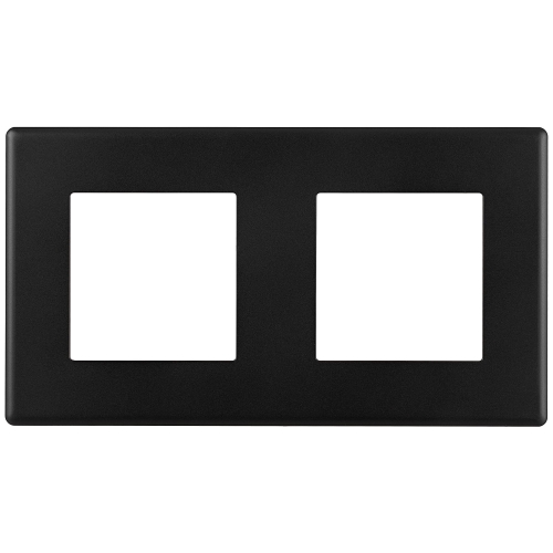 Ramă Dublă Din Plastic Neagră Pentru Module MIUUN