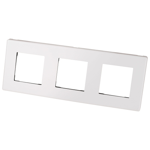 Ramă Plastică Albă Triplă Pentru Module