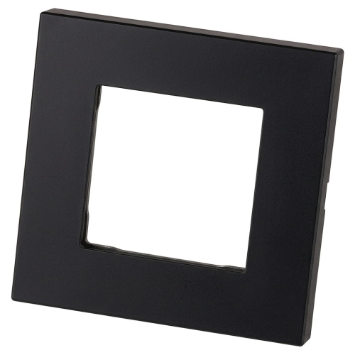 Ramă Plastică LINEA Simplă Neagră Verticală Orizontală Pentru Module MIUUN
