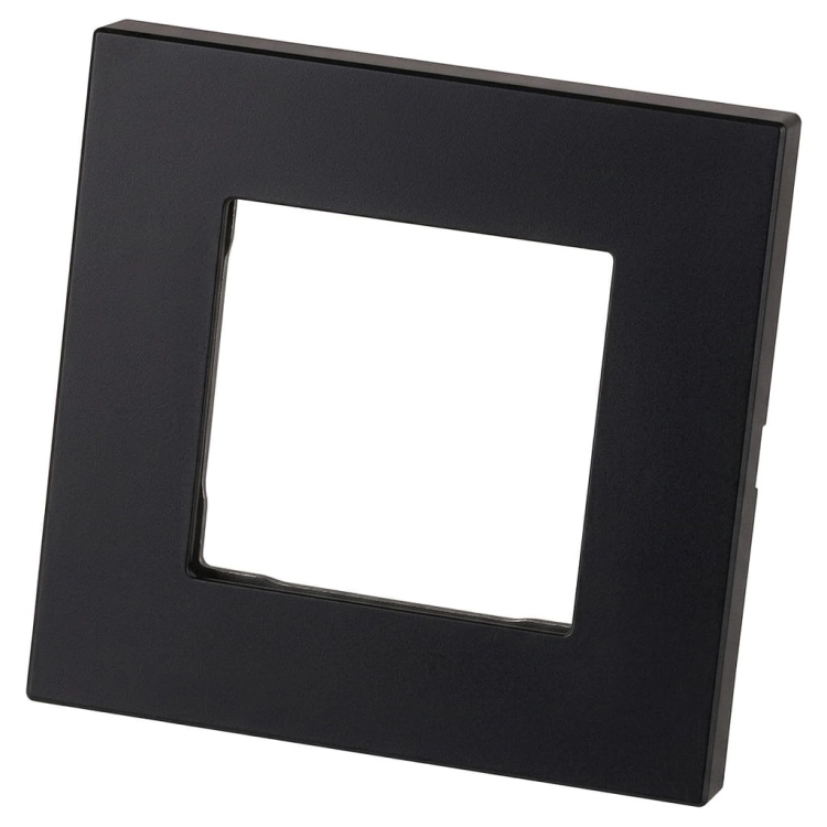 Ramă Plastică LINEA Simplă Neagră Verticală Orizontală Pentru Module MIUUN