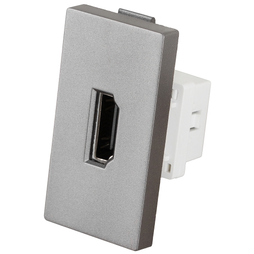 Modul Priză HDMI Gri Pentru Rame MIUUN