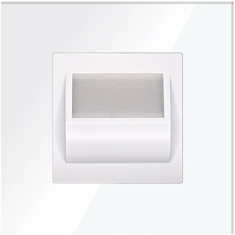 Lampă LED De Pardoseală Scară Perete Albă Set Cu Ramă Din Sticlă