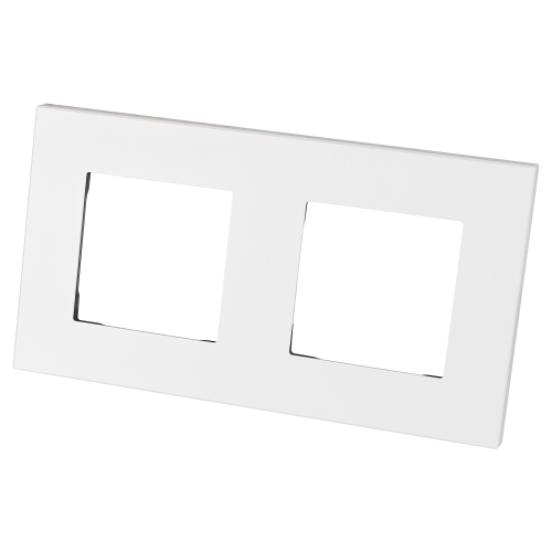 Ramă Plastică LINEA Dublă Albă Verticală Orizontală Pentru Module MIUUN