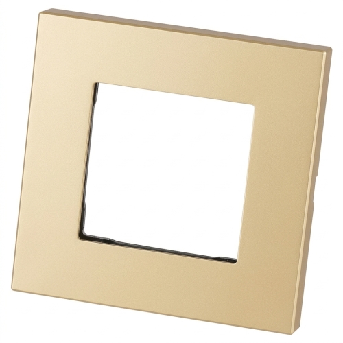 Ramă Plastică LINEA Simplă Aurie Verticală Orizontală Pentru Module MIUUN