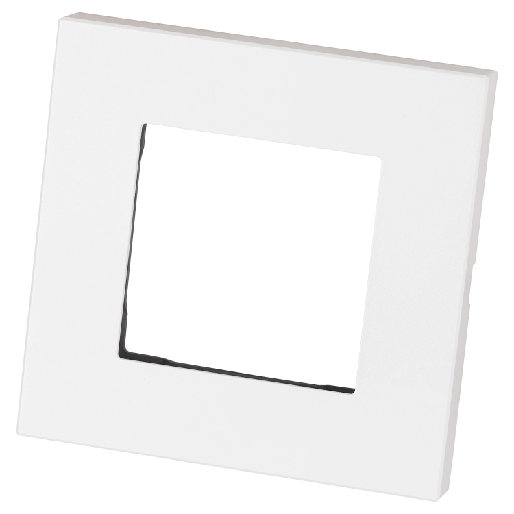 Ramă Plastică LINEA Simplă Albă Verticală Orizontală Pentru Module MIUUN