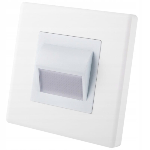 Lampă LED De Pardoseală Scară Perete Albă Set Cu Ramă Din PVC