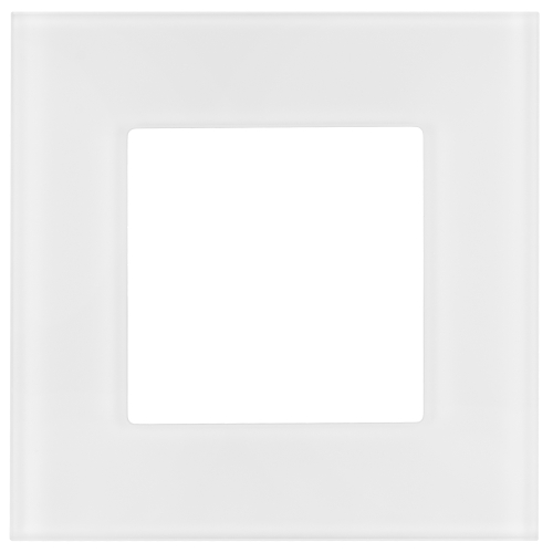 Ramă Din Sticlă Mată Simplă Albă Verticală Orizontală Pentru Module MIUUN