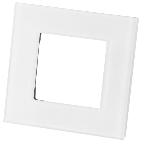 Ramă Din Sticlă Mată Simplă Albă Verticală Orizontală Pentru Module MIUUN