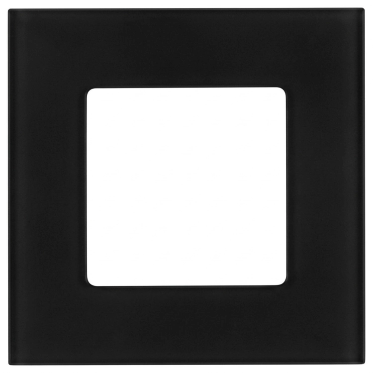 Ramă Din Sticlă Mată Simplă Neagră Verticală Orizontală Pentru Module MIUUN
