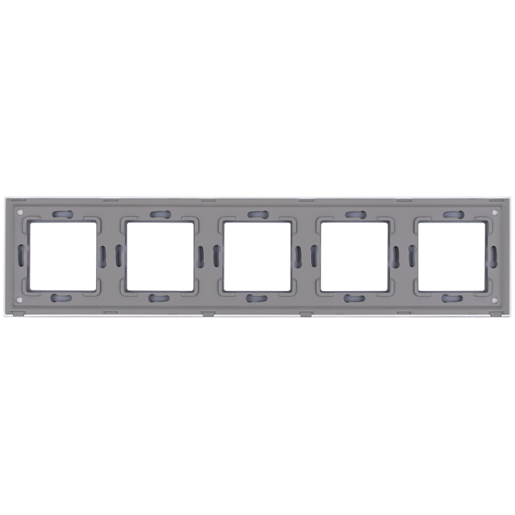 Ramă Din Sticlă Mată De Cinci Albă Verticală Orizontală Pentru Module MIUUN
