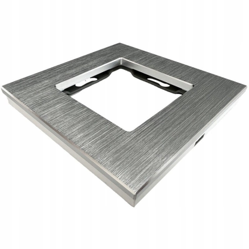 Ramă Din Aluminiu Simplă Argintie