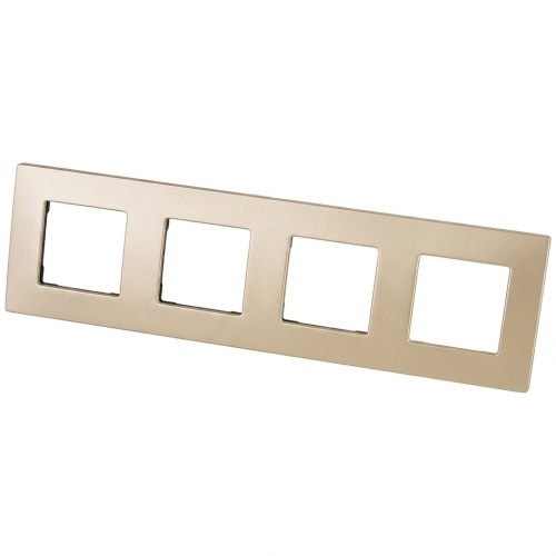 Ramă Din Sticlă Mată Cvadruplă Aurie Verticală Orizontală Pentru Module MIUUN