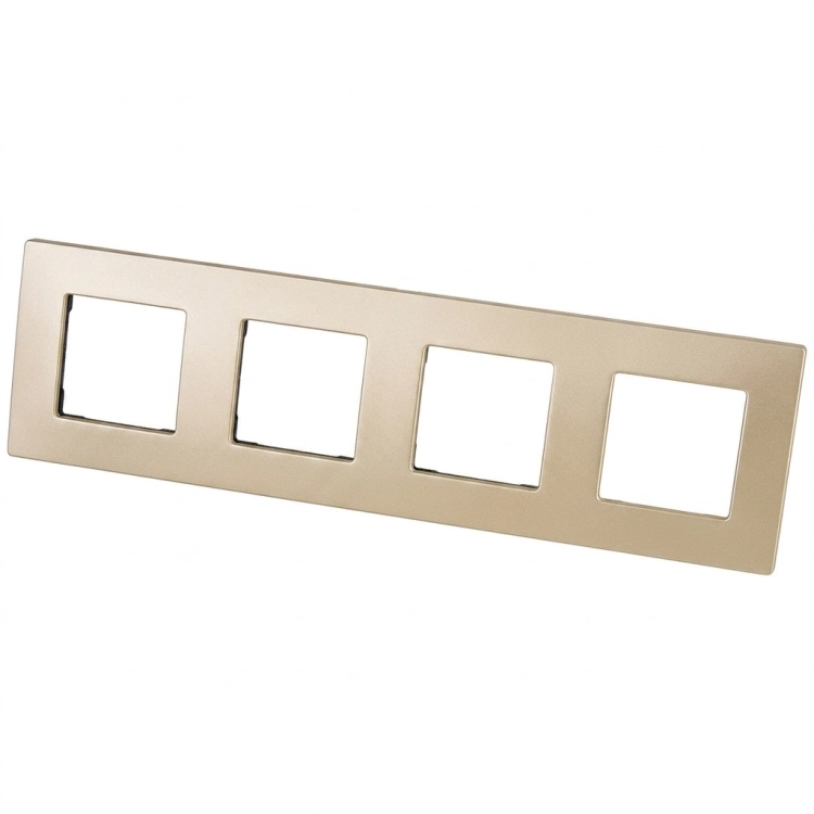 Ramă Din Sticlă Mată Cvadruplă Aurie Verticală Orizontală Pentru Module MIUUN