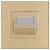 Lampă LED De Podea Pentru Scară Set Cu Ramă Din Sticlă Mată Auriu MIUUN