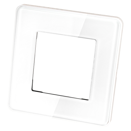 Ramă Din Sticlă Lucioasă Simplă Albă Verticală Orizontală Pentru Module MIUUN