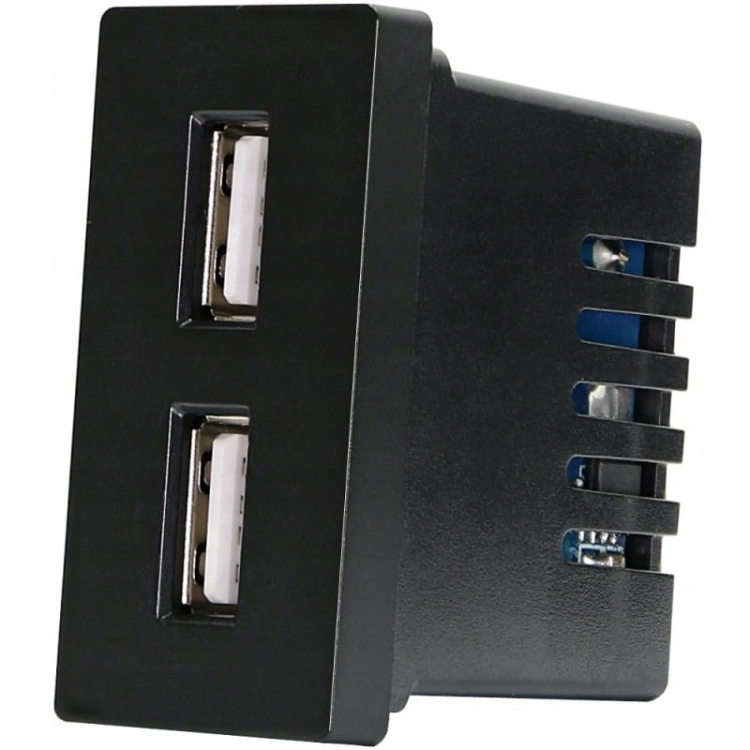 Modul Priză Dublă Încărcător USB 2.4A Pentru Rame