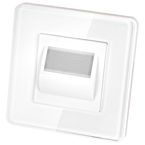 Lampă LED De Pardoseală Pentru Scară Set Cu Ramă Din Sticlă Lucioasă Albă MIUUN