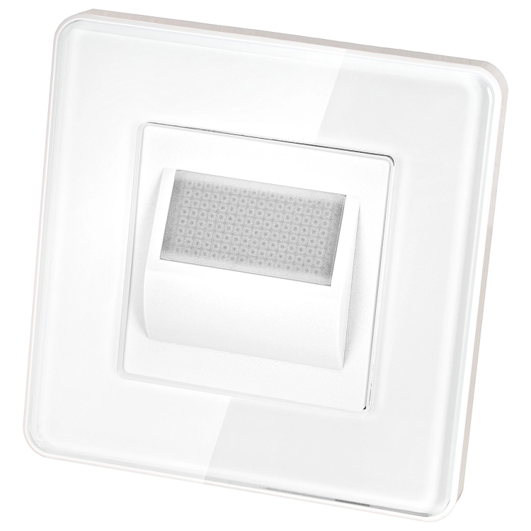 Lampă LED De Pardoseală Pentru Scară Set Cu Ramă Din Sticlă Lucioasă Albă MIUUN