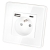 Priză Din Sticlă Lucioasă Cu Pin + Încărcător USB A+C Dublu 20W MIUUN