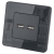 Încărcător Dublu USB 3.1A Gri Set Cu Ramă Din Sticlă Lucioasă MIUUN