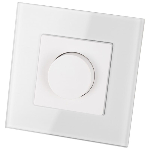 Întrerupător Dimmer Lumină Rotativ Din Sticlă