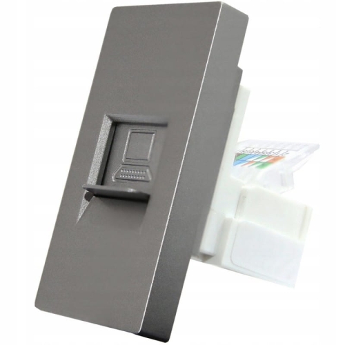 Modul Priză De Rețea RJ45 Cat 5E Pentru Rame