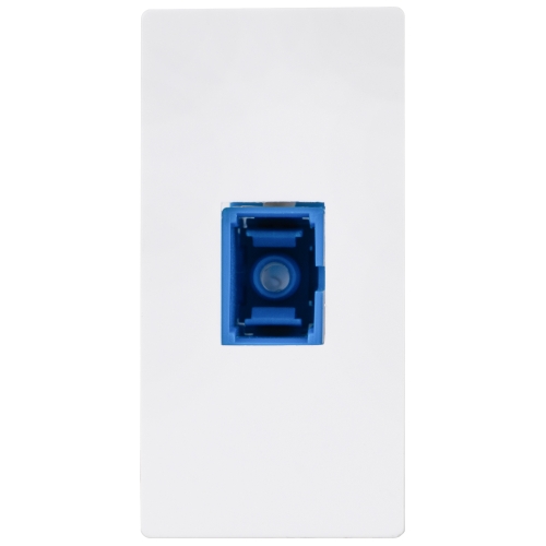 Modul Priză Fibră Optică Alb Pentru Rame MIUUN