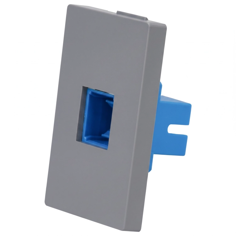 Modul Priză Fibră Optică Gri Pentru Rame MIUUN