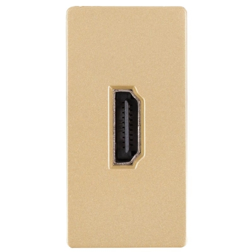 Modul Conector Priză HDMI Aurie Pentru Rame