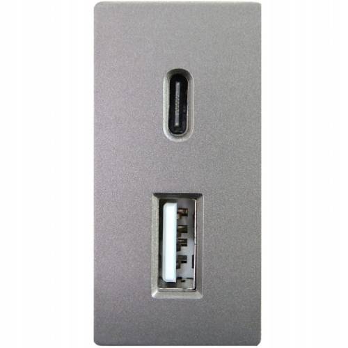 Modul Priză Încărcător Rapid Dublu USB Tip A+C 20 Wat Pentru Rame MIUUN