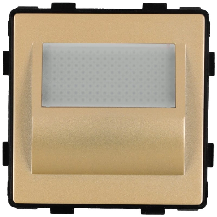 Modul Lampă De Scară Podea Perete LED 1W Aurie Pentru Rame