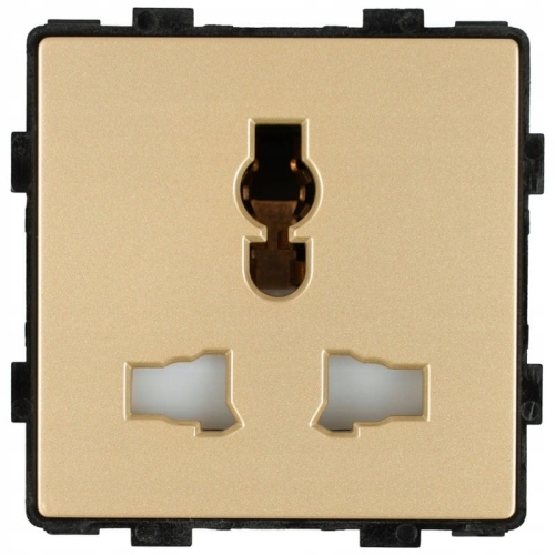 Modul Priză Universală PL UK US EU Electrică Aurie Pentru Rame