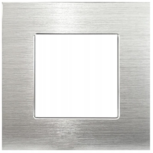 Ramă Din Aluminiu Simplă Argintie