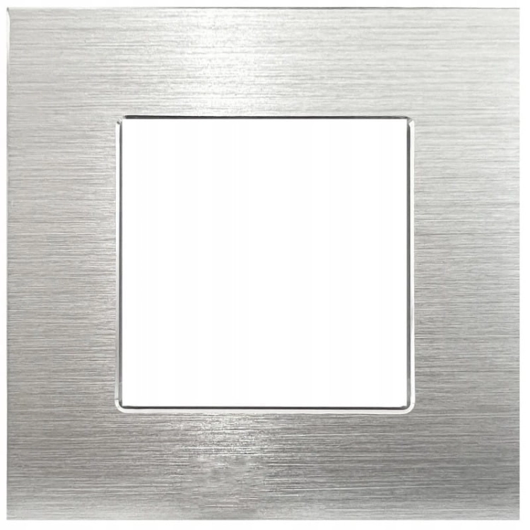 Ramă Din Aluminiu Simplă Argintie